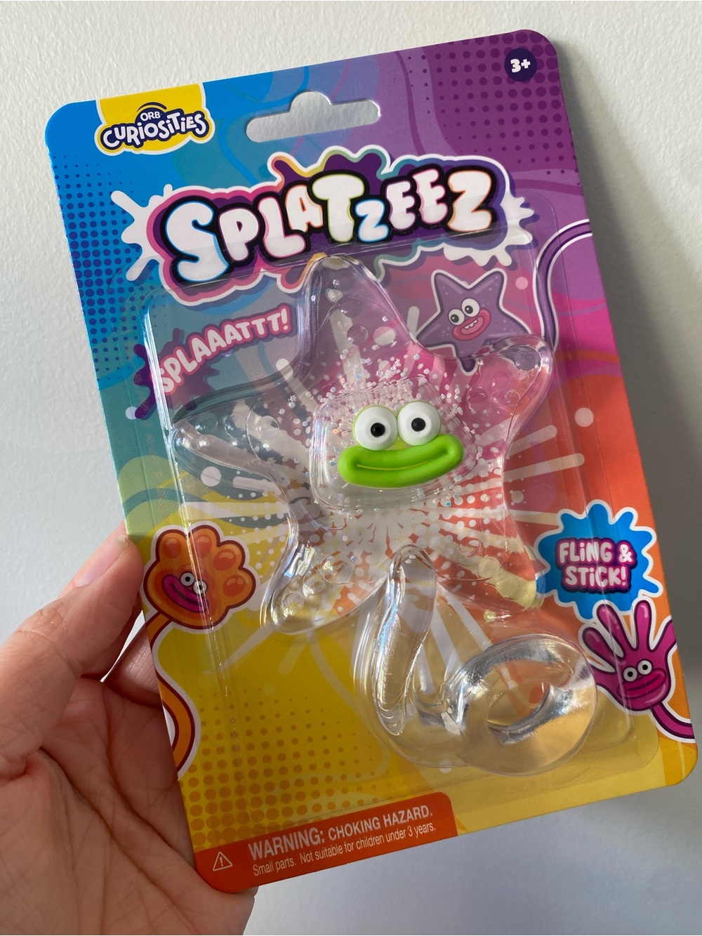 Splatzeez Squishy Sticky Toy NEW